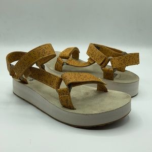 Teva Midform Universal Star Leather Suede Sandals